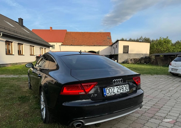 Audi A7 cena 64999 przebieg: 308800, rok produkcji 2011 z Dzierżoniów małe 154